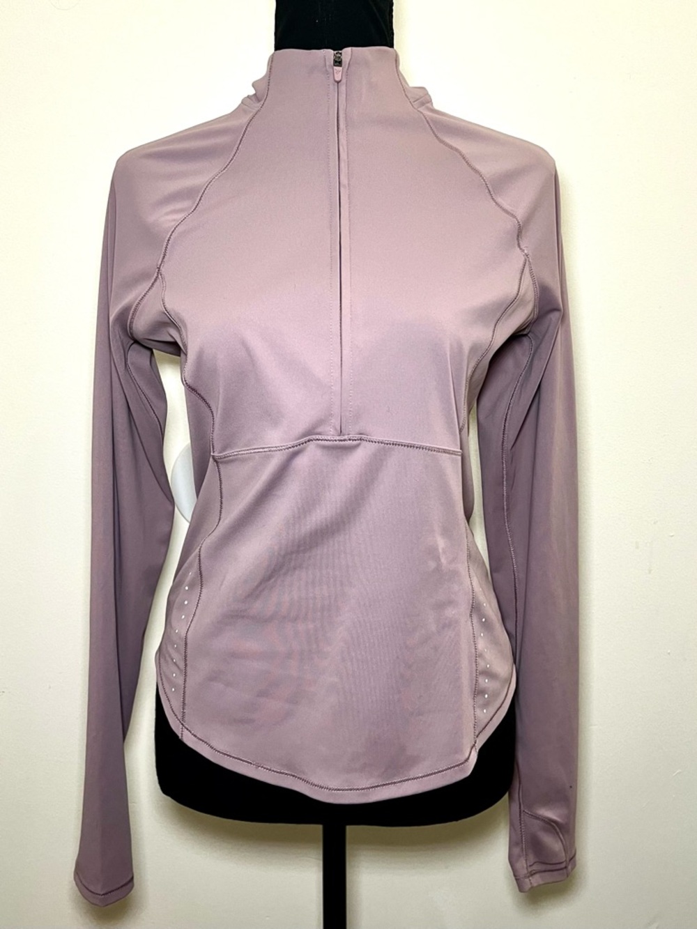 Old Navy Active Half Zip Pullover Medium Mauve Purple Athletic Top